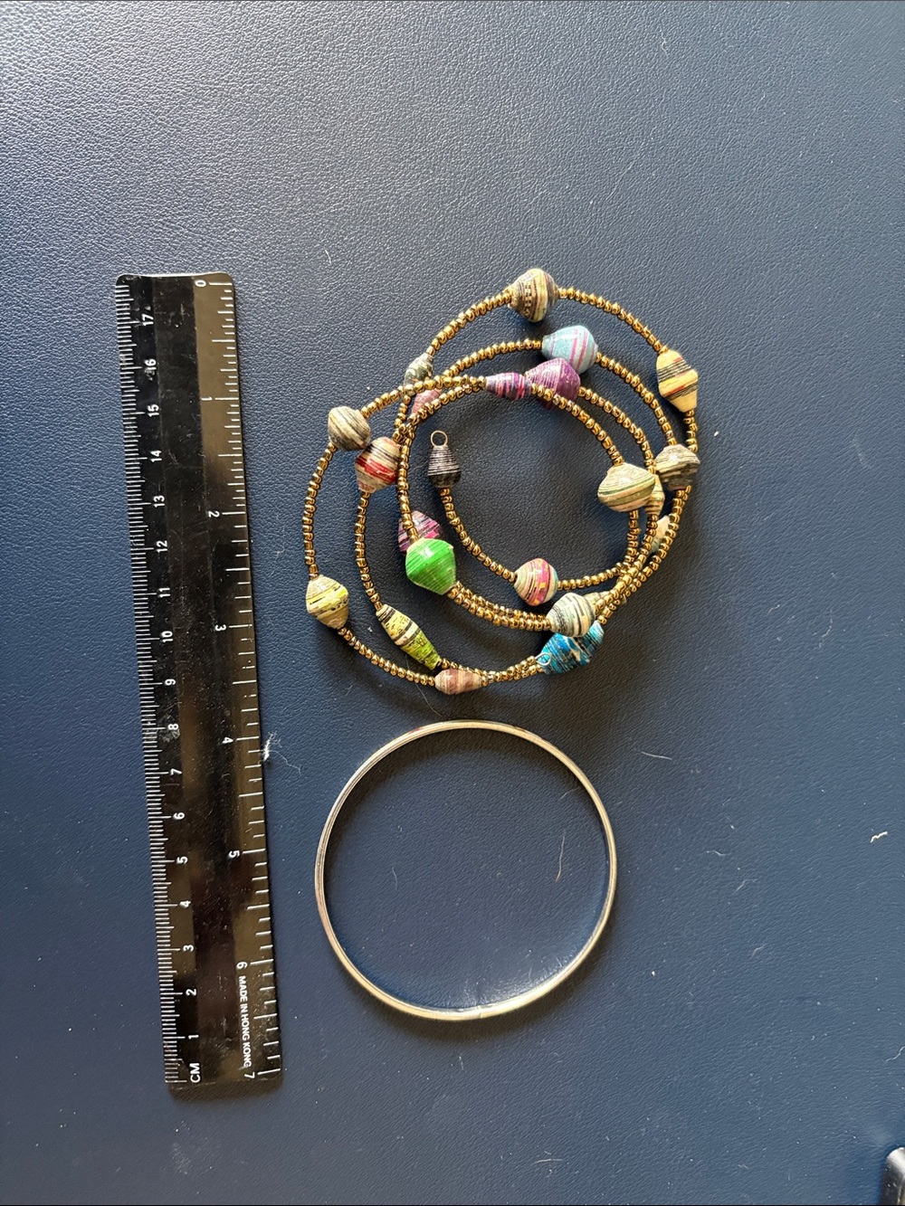 Mixed Boho Bag of Costume  jewelry - earrings, necklaces Bangles - Multicolor